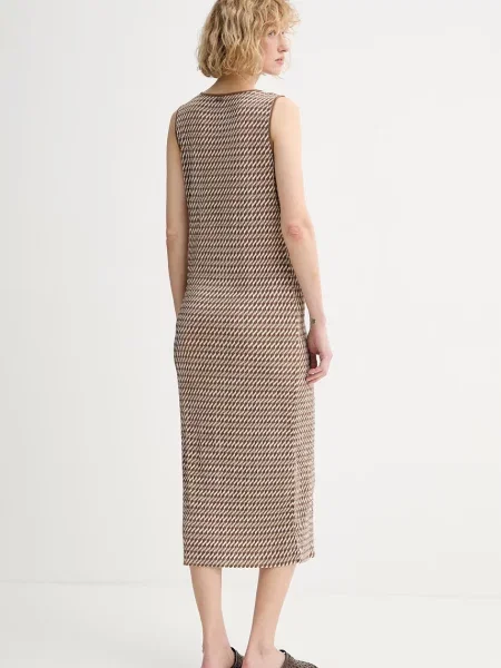 Calvin Klein sukienka letnia brązowa