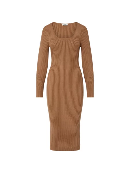 Rochie midi Liu Jo tricotate maro