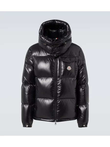 Geacă cu puf Moncler Montbeliard negru