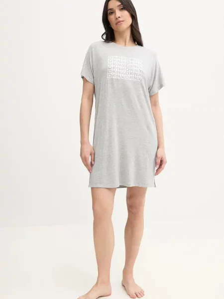 Нощница Dkny дамска сиво