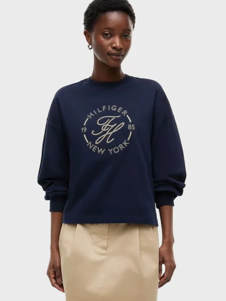 Світшот Tommy Hilfiger синій