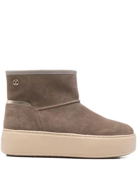Botine Janet & Janet cu autograf maro