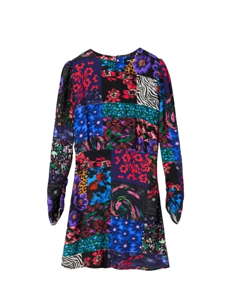 Desigual rochie mini drept alb