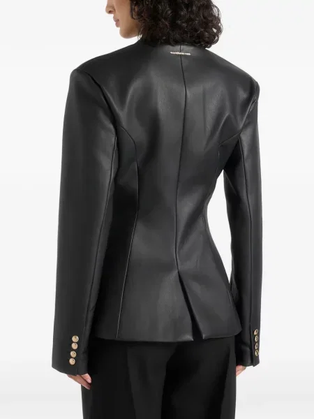 Sacou Manière De Voir din piele negru