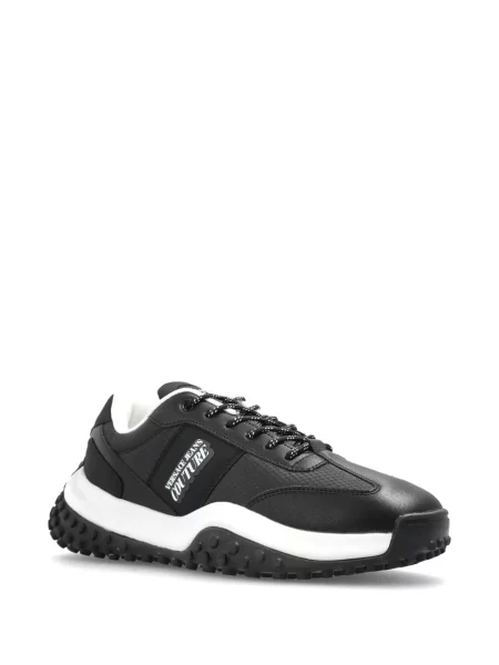 Sneakerși Versace Jeans Couture cu imagine negru