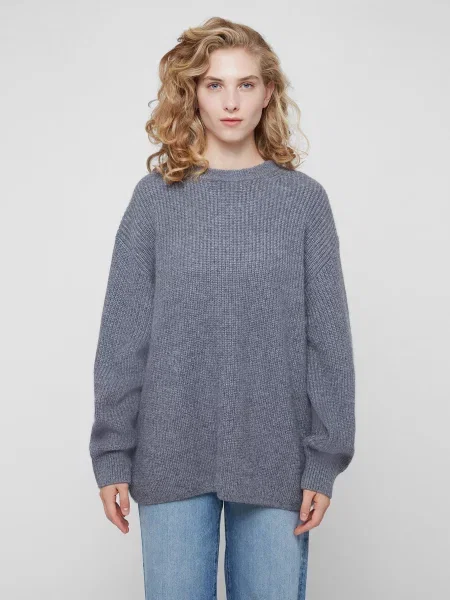 Кофти та светри PRPY віскоза/нейлон сірий