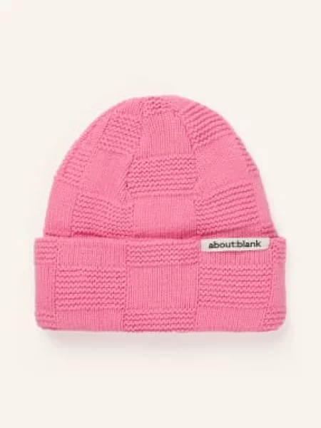 About:Blank Czapka pink różowa