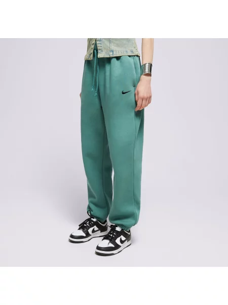 Nike Spodnie W Nsw Phnx Flc Hr Os Pant zielone