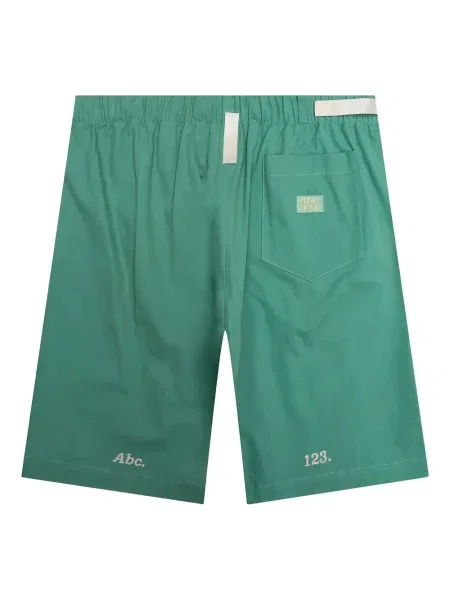 Pantaloni scurți Advisory Board Crystals cu cataramă de cristal verde