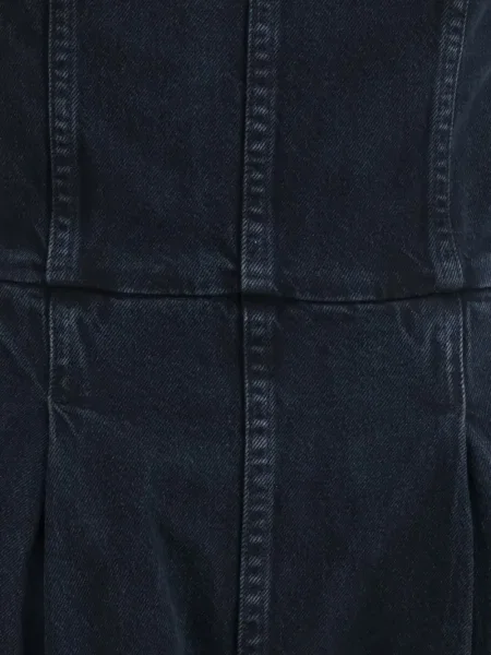 Kombinezon Agolde bez ramiączek niebieski