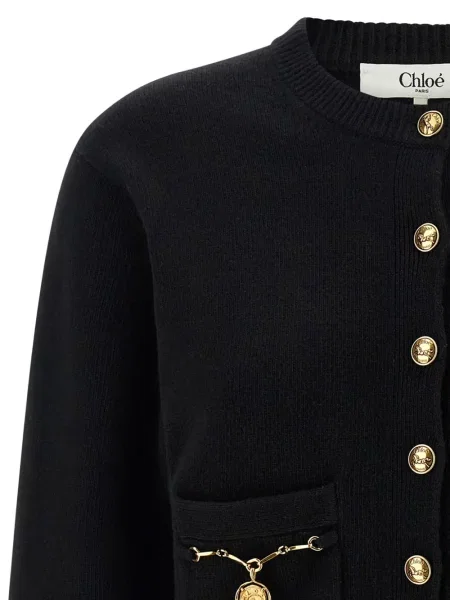 Cardigan Chloé negru