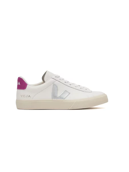 Veja sneakersy skórzane Campo biały