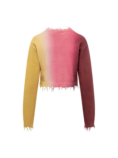 Krótki sweter Semicouture z długim rękawem