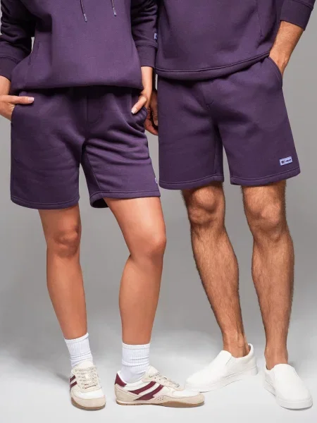 Ombre Pantaloni mov închis