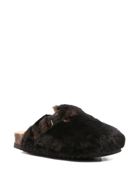 Papuci tip mules Scholl maro