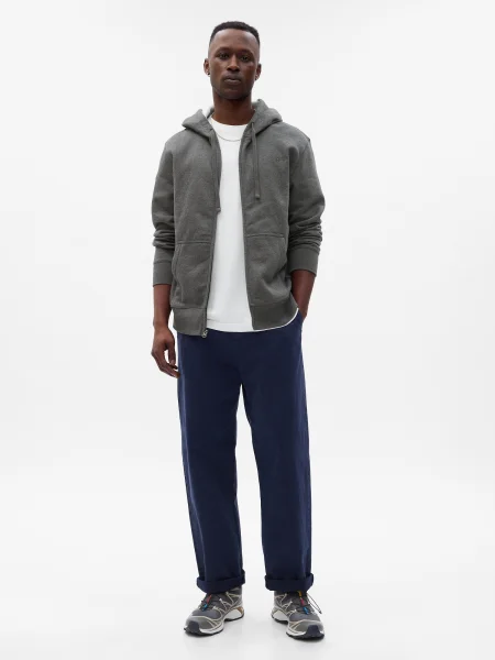 Hoodie Gap z avtogramom siva