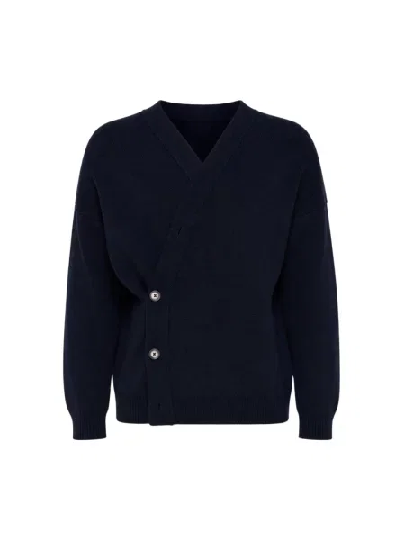 Sweter Laneus zamszowy zielony