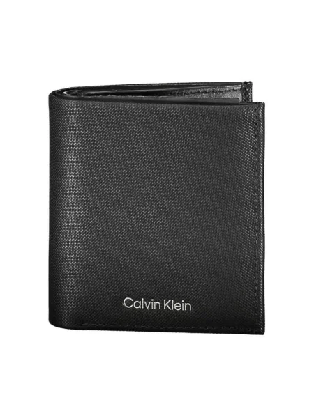 Portfel Calvin Klein skórzany czarny