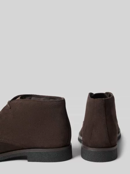Botki sznurowane model SAHARO' Geox brązowe