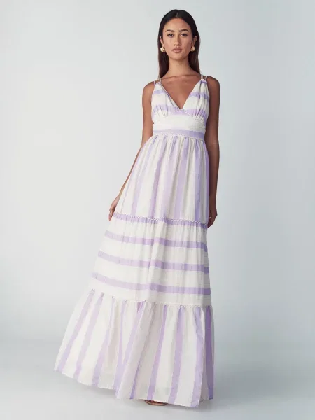 Willa Rochie de seară crem / lila