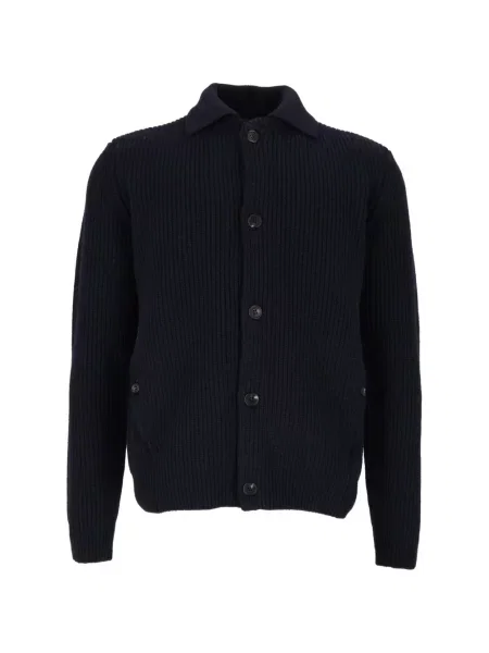 Cardigan Zanone tricotate albastru