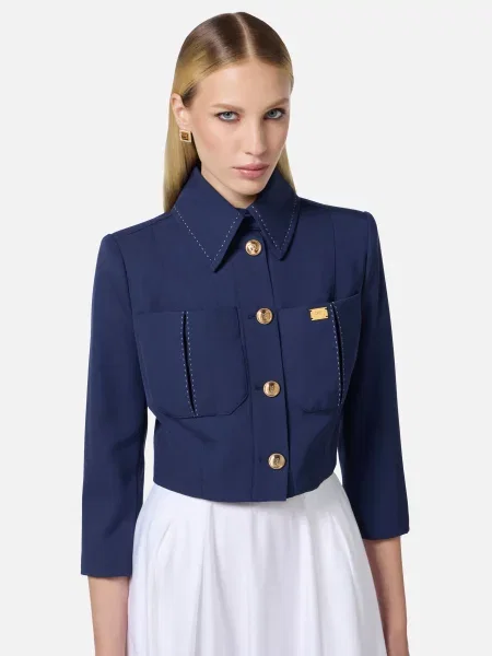 Піджак Elisabetta Franchi синій