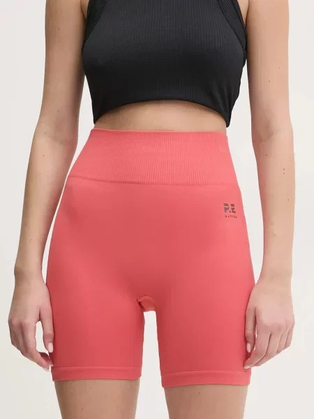 P.E Nation szorty treningowe Restore Seamless pomarańczowe