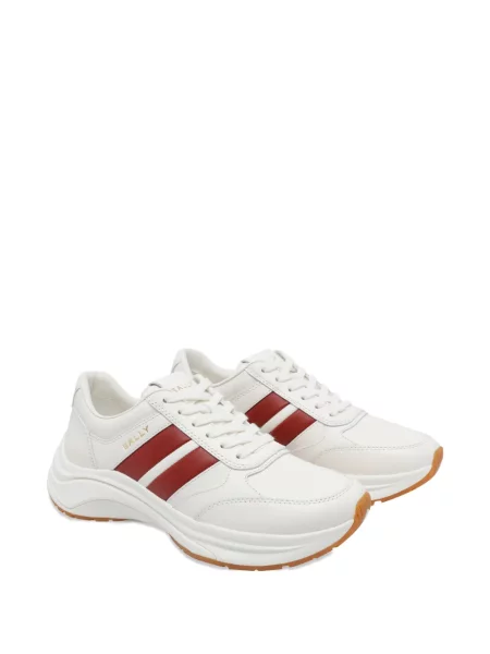 Sneakerși Bally cu imagine alb