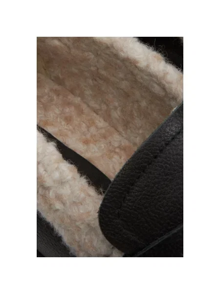 Пенні-лофери зимові Estro чорні