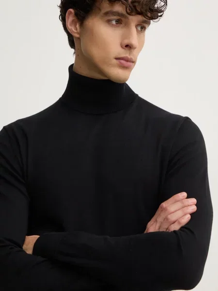 Pulover Sisley črna