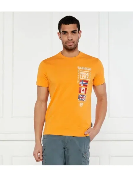 Napapijri Tricou S-TURIN portocaliu