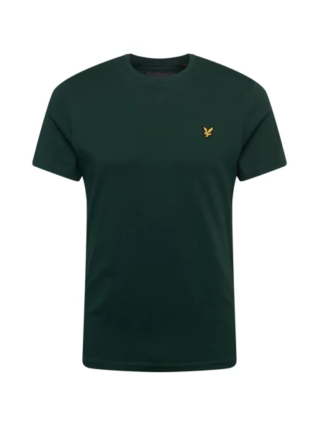 Lyle & Scott Majica zlatna / kraljevski / crna zelena