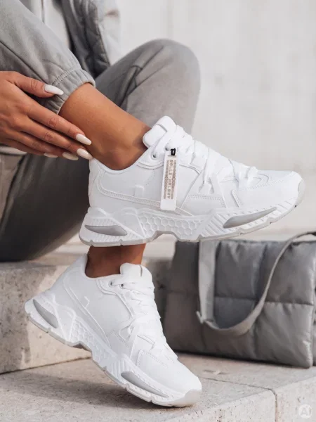 Sportowe sneakersy RUNKIK Dstreet białe