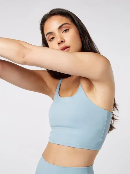 YO-GAYA Αθλητικό σουτιέν Sports Bra γαλάζιο