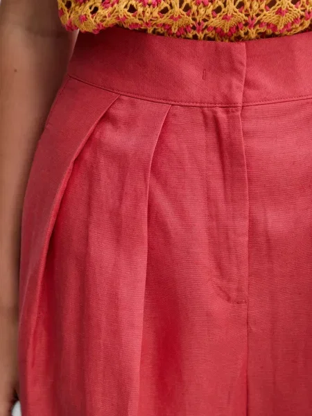 Decupat pantaloni Benetton roz