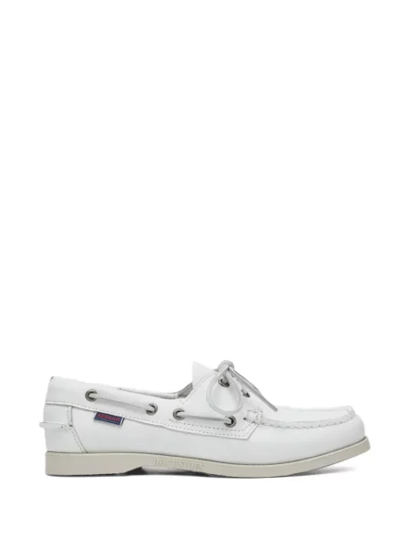 Pantofi loafer Sebago din piele alb