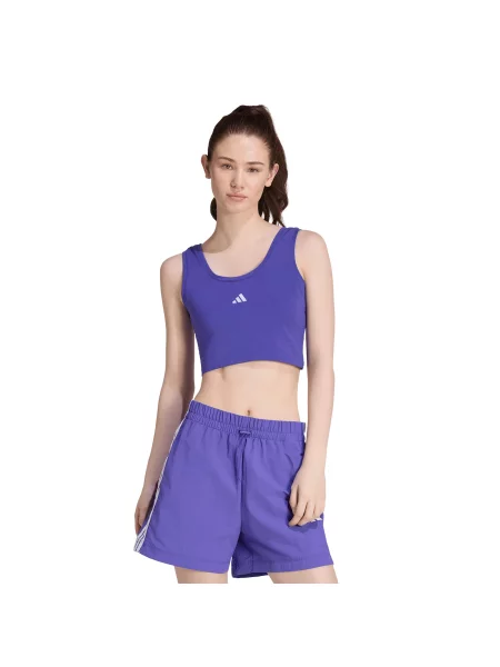 ADIDAS SPORTSWEAR Športový top Essentials' fialová