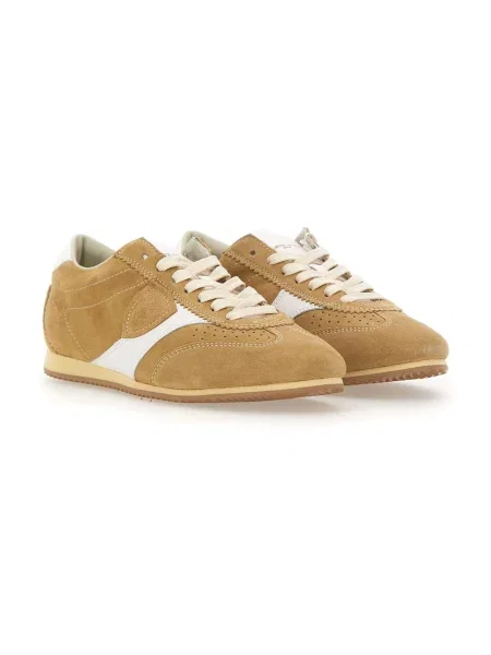 Sneakersy Philippe Model zamszowe beżowe
