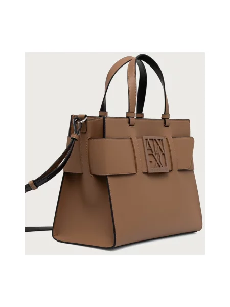 Torebka Armani Exchange brązowa
