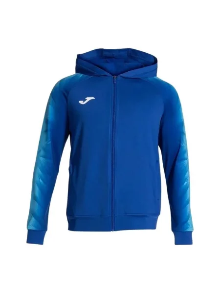 Bluza dresowa z kapturem Joma Elite XI niebieska