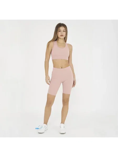 Szorty Fitness Antea różowe