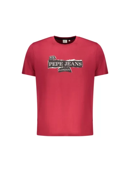 Koszulka Pepe Jeans czerwona