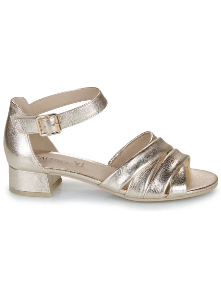 Pantofi Caprice auriu
