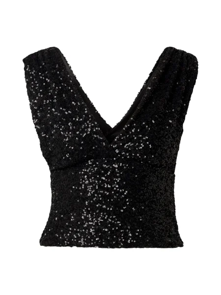 Top Gina Tricot negru