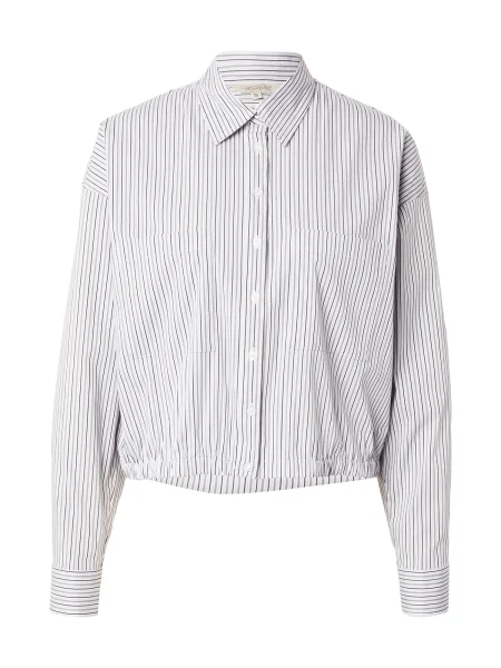 Herrlicher Bluza Liline crna bijela