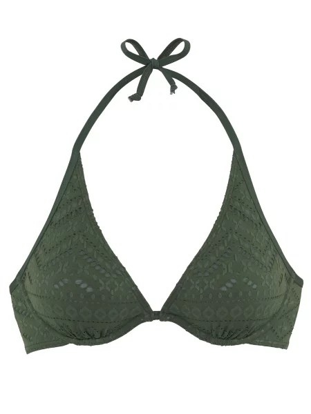 LASCANA Bikini zgornji del oliva