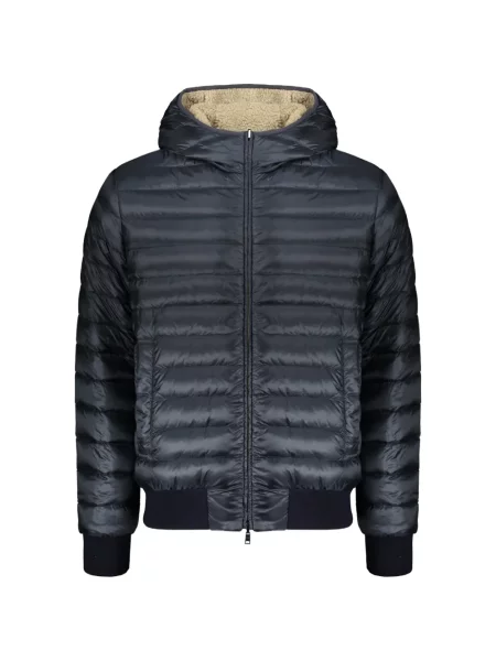Reversibil geacă cu puf Herno din piele de oaie