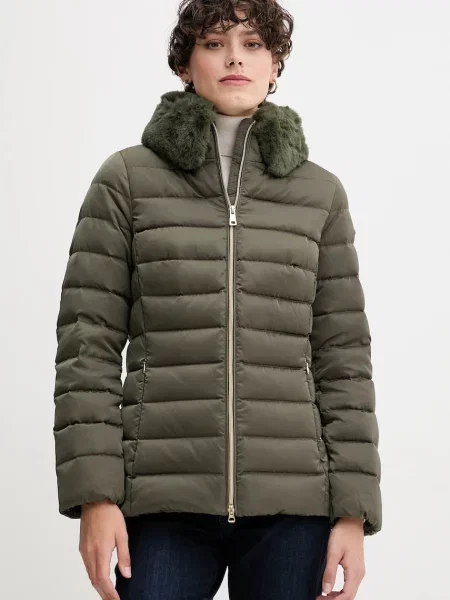 Geox kurtka puchowa BETTANIE zimowa zielony