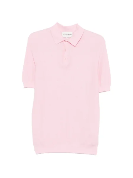 Dzianinowe polo Bompard różowe