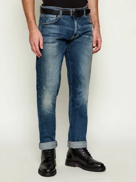 BOSS BLACK Blugi Classic Fit_DB | BOSS x David Beckham negru